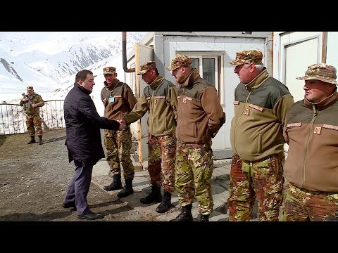 სასაზღვრო პოლიციის უფროსმა მესაზღვრეებს პროფესიული დღე მიულოცა